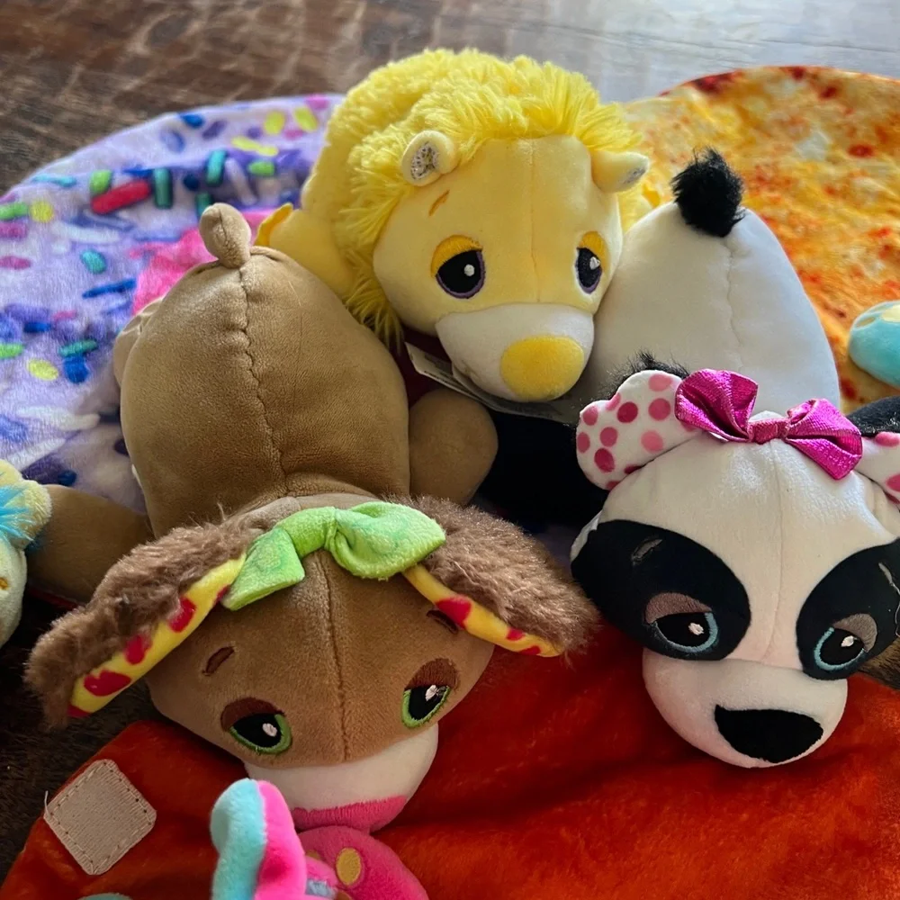*Cutetitos Colorful Plush Animal Set 11 Pc. Lot - Picture 3 of 16